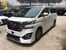 2016 Toyota Vellfire 3.5 VL 7seather home theater 360 view cam modellista bodykit 16 unreg