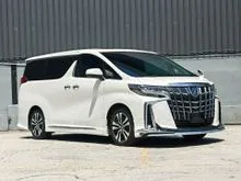 2021 TOYOTA ALPHARD SC 2.5 MODELLISTA DIM BSM SUNROOF LOW MILEAGE (USED REG 2024)