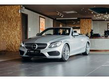 2018 Mecedes-Benz C180 Cabriolet AMG- Unreg- Very High Spec