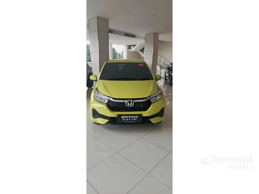 Jual Mobil Honda Brio 2024 Satya E 1.2 di DKI Jakarta Automatic Hatchback Kuning Rp 202.500.000