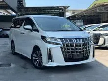 2022 Toyota Alphard 2.5 SC Package MPV 3LED SR DIM BSM UNREG 4.5B GENUINE MILEAGE