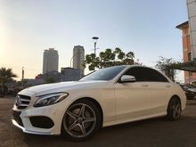 MERCEDES BENZ C300 AMG 2018 WHITE ON BLACK TDP175JT