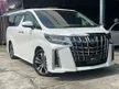 Recon 2021 Toyota Alphard 2.5 G S C Package MPV RM2400+ Monthly + SUNROOF + BSM DIM + BACK MONITOR + APPLE CAR PLAY ANDROID AUTO