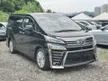 Recon CLEARANCE SALE. 7498 FREE 5yrs PREMIUM WARRANTY, TINTED & COATING. 2018 Toyota Vellfire 2.5 Z A Edition 8 Seater MPV