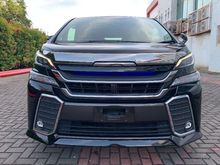 2017 Toyota Vellfire 2.5 ZG**SUNROOF**HIGH SPEC**5 YEARS WARRANTY**MUST VIEW CAR