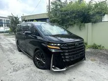 2024 Toyota Vellfire 2.5 Z HEV 5AA BROWN/LEATHER FULLY LOADED GRADE 5AA UNREG