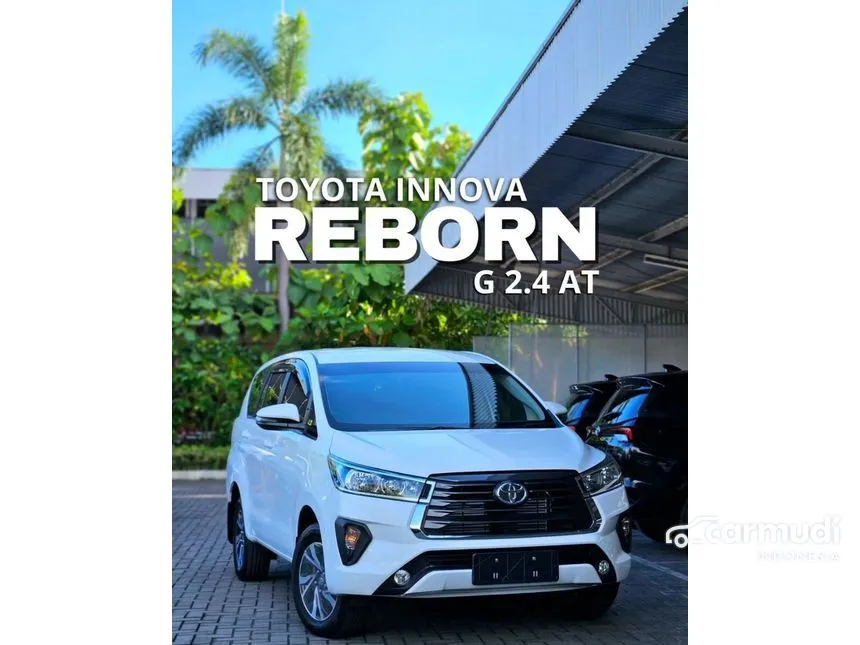 Jual Mobil Toyota Kijang Innova 2024 G 2.4 di DKI Jakarta Automatic MPV Putih Rp 410.000.000