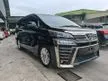 Recon 2018 Toyota Vellfire 2.5 Z NEW FACELIFT UNREG ALPINE PLAYER ALPINE ROOF MONITOR - Cars for sale