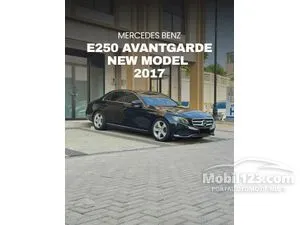 2017 Mercedes-Benz E250 2.0 Avantgarde CKD Sedan
