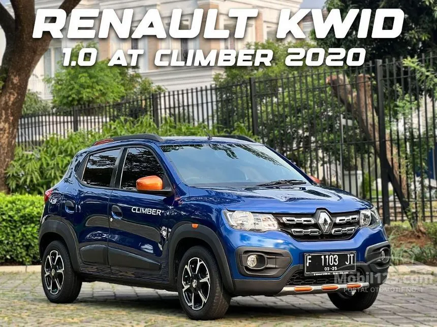 Jual Mobil Renault Kwid 2019 Climber 1.0 di Banten Automatic Hatchback Biru Rp 110.000.000