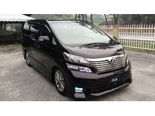2010 Toyota Vellfire 2.4 Z Platinum SUNROOF UNREG