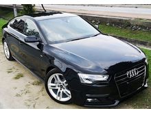 2014 AUDI A5 2.0 TFSI QUATTRO FACELIFT SPORTBACK JAPAN SPEC CAR SELLING PRICE ONLY ( RM 185,000.00 NEGO ) CAR BODY - BLACK COLOR ( 3346 )