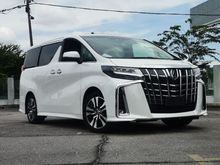 2019 Toyota Alphard 2.5 G S C Package SC SUNROOF PILOT SEAT 4 YEARS WARRANTY