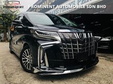 TOYOTA ALPHARD 2.5 MODELISTA 1YR WTY 2018,CRYSTAL BLACK IN COLOUR,POWER BOOT,PUSH START,2 POWER DOORS, SELDOM USE,ONE DATO OWNER