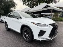 2021 Lexus RX 300 2.0 F Sport 5A Ready Stock Panoramic Roof Black Leather & Red Interior Big Offer Now