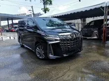 2021 Toyota Alphard 2.5 S Type Gold II JBL Sound System/DIM/BSM/360 Cam/2 Power Door/Power Boot/Unregister