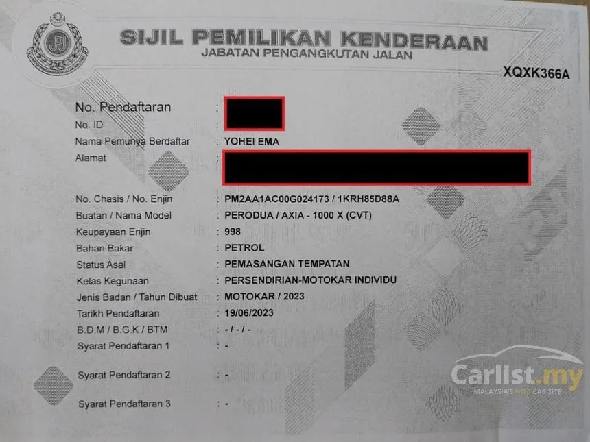 2023 Perodua AXIA X Hatchback