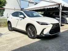 2023 Lexus NX 250 2.5 Luxury SUV, Black interior, Panoramic roof, HUD, BSM, 360 camera