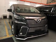 2015 Toyota Vellfire 2.5 ZA SPEC (UNREG) 0% GST