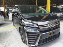 2018 Toyota Vellfire 2.5 Base Spec MPV