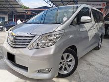 Toyota ALPHARD 2.4 PWDOOR FULL LEATHER DVD WRNTY