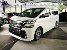 2017 Toyota Vellfire 2.5ZG FULL SPEC JAPAN SPEC UNREGISTERED *NO GST*
