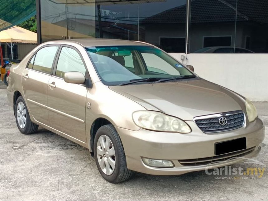 Altis 2004 Used 2004 Toyota Corolla Altis 1.6 E Sedan - Carlist.my