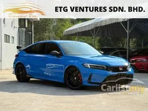 2025 Honda Civic 2.0 Type R Hatchback Black Package New Car Delivery Mileage