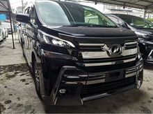 2016 Toyota Vellfire 2.5 ZG ROOF TV COVER LEATHER UNREG16