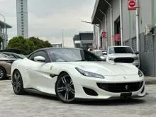 2019/2023 FERRARI PORTOFINO 3.9L CONVERTIBLE , DIRECT OWNER UNIT , JBL SOUND SYSTEM , SPECIAL ORANGE LEATHER INTERIOR , CARBON FIBRE STEERING WHEEL