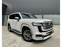2024 Toyota Land Cruiser 3.4 J300 ZX Modellista 7 Seater SUV REAR TV JBL SOUND SUNROOF BLACK INTERIOR 10K+KM ONLY JAPAN UNREG