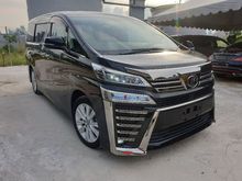 5Yrs Warranty 2018 Toyota Vellfire 2.5 ZA UNREGISTER