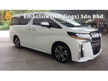 2019 Toyota Alphard 2.5 SC 3 LED HEADLAMPS SUNROOF MOONROFF 360 SURROUND CAMERA POWER BOOT LANE ASSIST SENSOR PRE CRASH SYSTEM FREE 2 YEAR WARRANTY