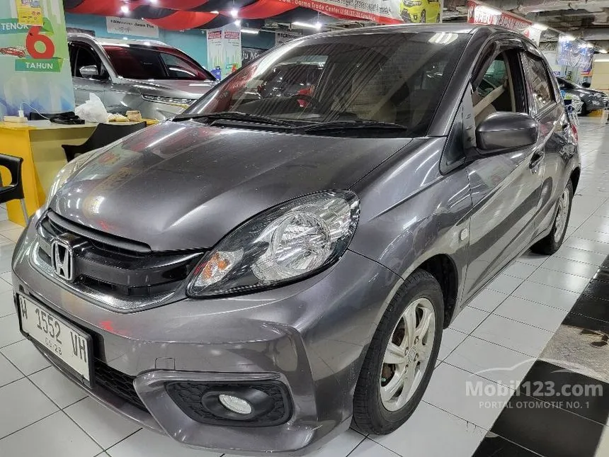 Jual Mobil Honda Brio 2018 Satya E 1.2 di Jawa Timur Manual Hatchback Abu