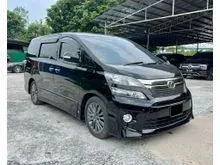[ LOANKEDAI ] 2013 Toyota Vellfire 3.5 ZG MPV GGH20 FACELIFT ECOmode NanoeAir 2Powerdoor Powerboot PilotSeat CBU HIGHSPEC LikeNEW Reg.2014
