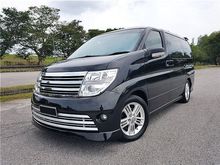 *CBU* Nissan Elgrand 3.5 (A) V6 RIDER LOCAL MPV KING KEYLESS BOSE SUNROOF 2 POWER DOOR LEATHER SEAT 2005