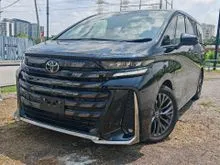 Grade 4.5A 9K Mileage SideStep Brown Leather 2025 Toyota Vellfire 2.4 Z Premier MPV Moon roof