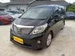Used 2015 CASH OTR Toyota Alphard 2.4 G 240G (A) 2 P/ DOOR 7 SEATER MPV 1 OWNER 1 YEAR WARRANTY - Cars for sale