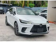 2024 Lexus RX 350 2.4 F Sport / Orange Calipers / Panoramic Roof / Digital inner mirror / Red Interior