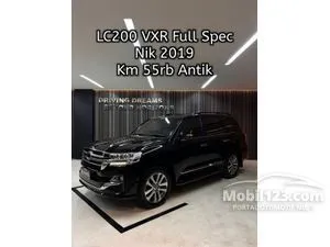 2019 Toyota Land Cruiser 4.5 200 VX-R SUV