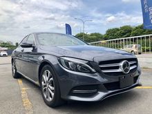 MERC BENZ C180 AVANTGARDE TURBO RADAR SAFETY KEYLESS GRAY EDITION JAPAN UNREG