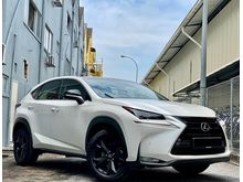 2017 Lexus NX200t 2.0 SUV Black Edition