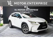 2016 LEXUS NX200T 2.0 F-SPORT FULL SPEC MARK LEVINSON CAME WITH PANORAMIC ROOF FULL ELECTRONIC LEATHER SEAT