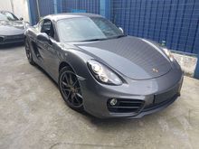 2013 Porsche Cayman 2.7L Sport Steering Grey