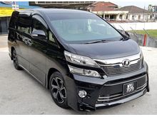 2010 TOYOTA VELLFIRE 2.4 Z EDITION MPV ESTIMA ALPHARD WISH ELGRAND