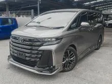 GR JBL Side Step Full Spec Low Mileage 1,8K Km 2025 Toyota Vellfire 2.4 Z Premier MPV