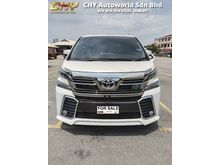 2016 Toyota Vellfire 2.5 Z A Edition MPV