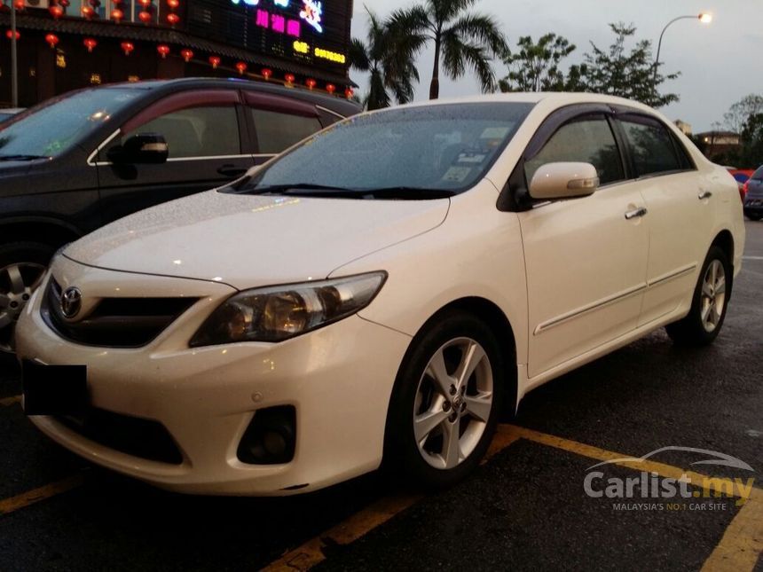 Toyota Corolla Altis 2010 V 2.0 in Kuala Lumpur Automatic Sedan White ...