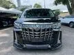 Recon UNREGISTERED RECON 2019 Toyota Alphard 2.5 SA / Twin Power Door / New Car Condition / View To Believe