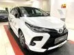 New 2024 Toyota Yaris 1.5 G Hatchback PROMO Rm9500